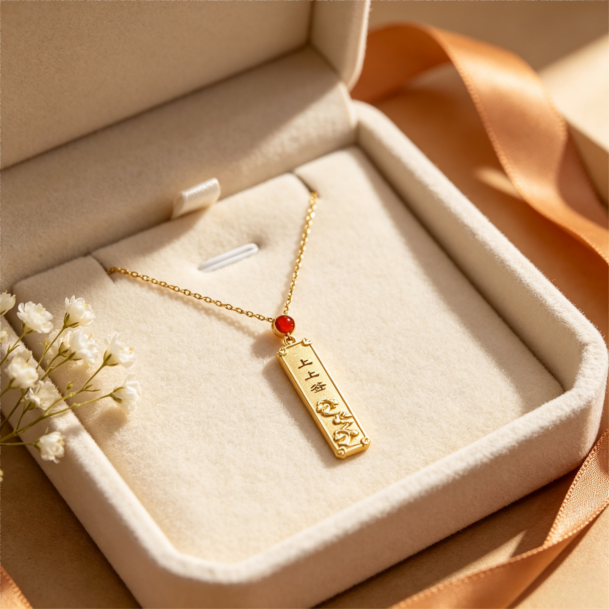 Top Fortune Stick Necklace